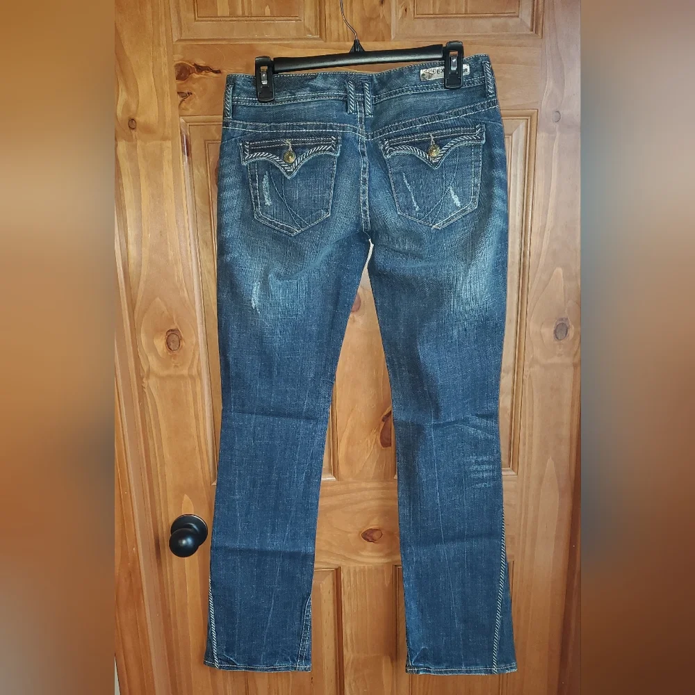 Brand New Express Barely Boot Jeans - Picture 3 of 5